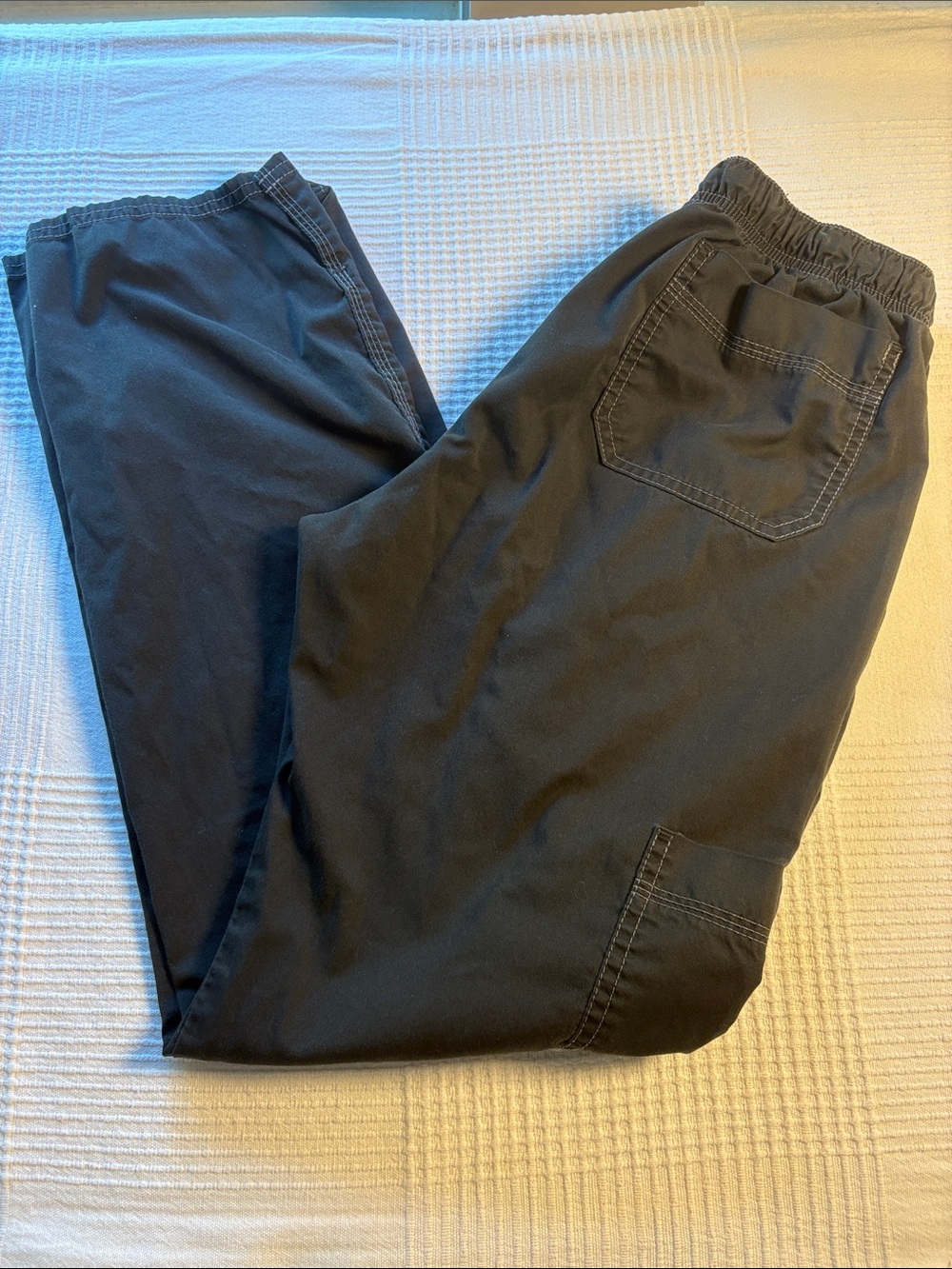 Dickies Women's Black Elastic-Waist Track Pants